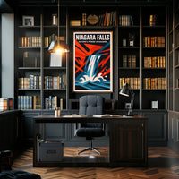 Niagara Falls Nature's Power Unleashed Poster PosterGoat