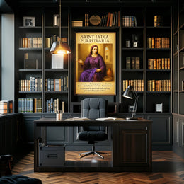 Saint Lydia Purpuraria Poster PosterGoat