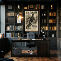 Jim Thorpe The Legendary Athlete Poster