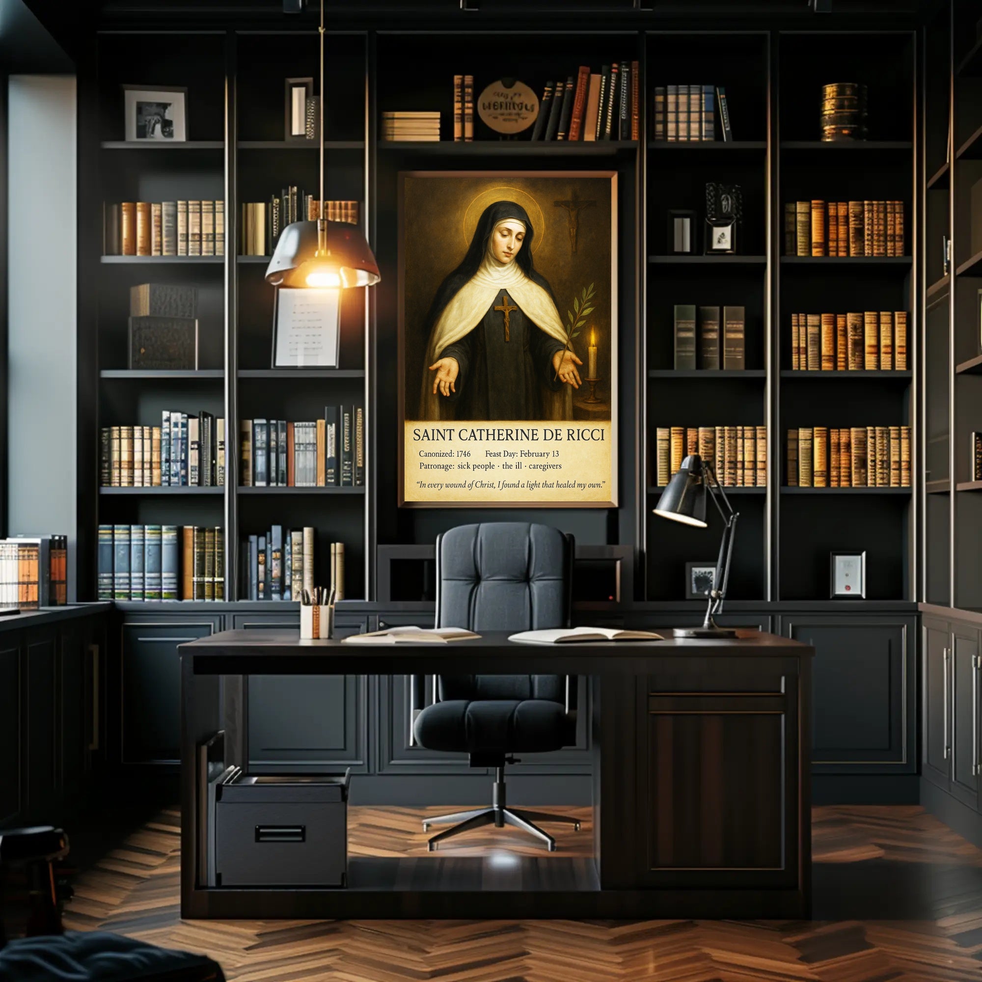 Saint Catherine de Ricci Poster PosterGoat