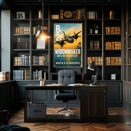 Martin B-26 Marauder Widowmaker Poster