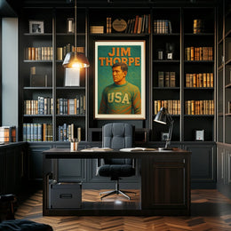 Jim Thorpe Tribute Poster