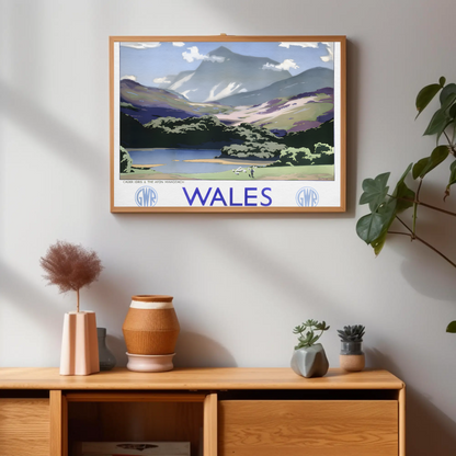 Wales Scenic Railway Poster
