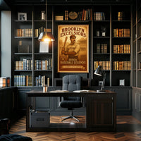 Brooklyn Excelsiors 1850s Baseball Legends Poster