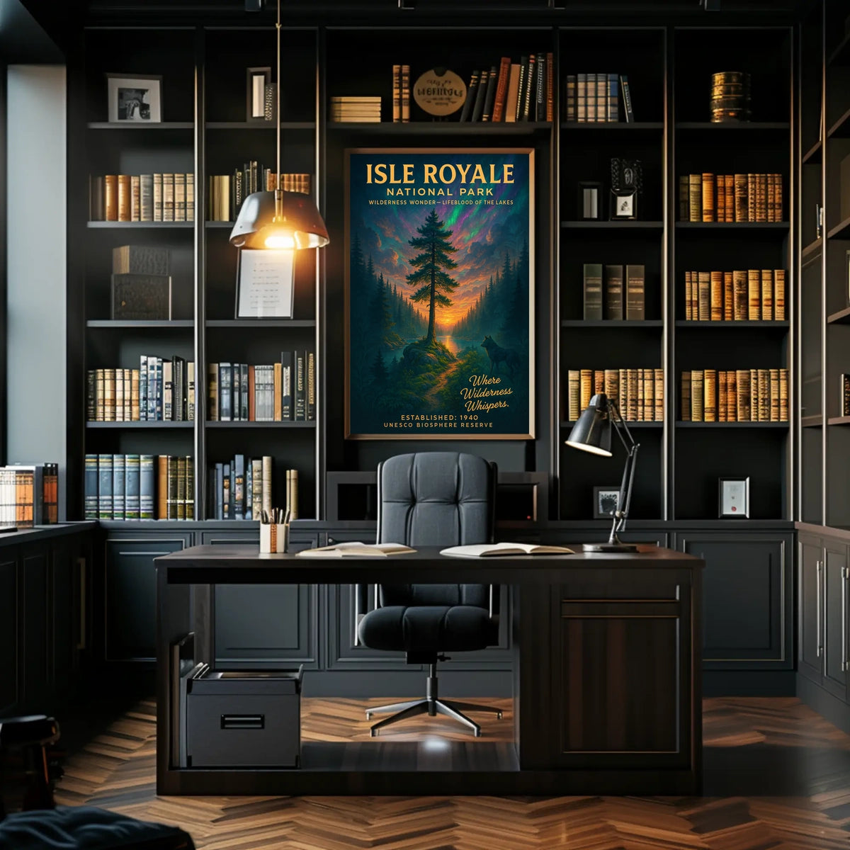 Isle Royale National Park Poster