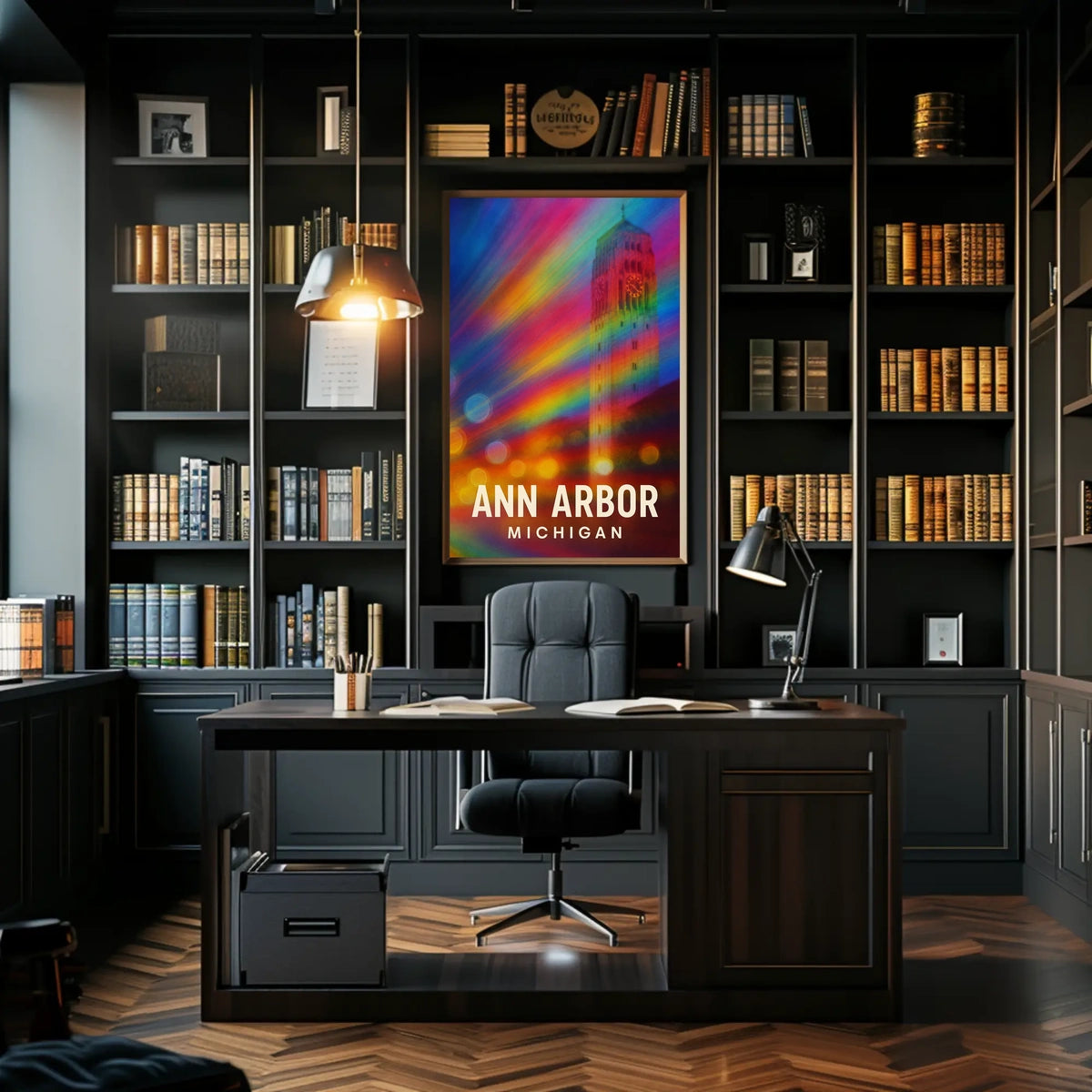 Ann Arbor, Michigan Poster