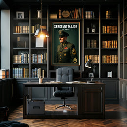 Sergeant Major U.S. Army Poster PosterGoat