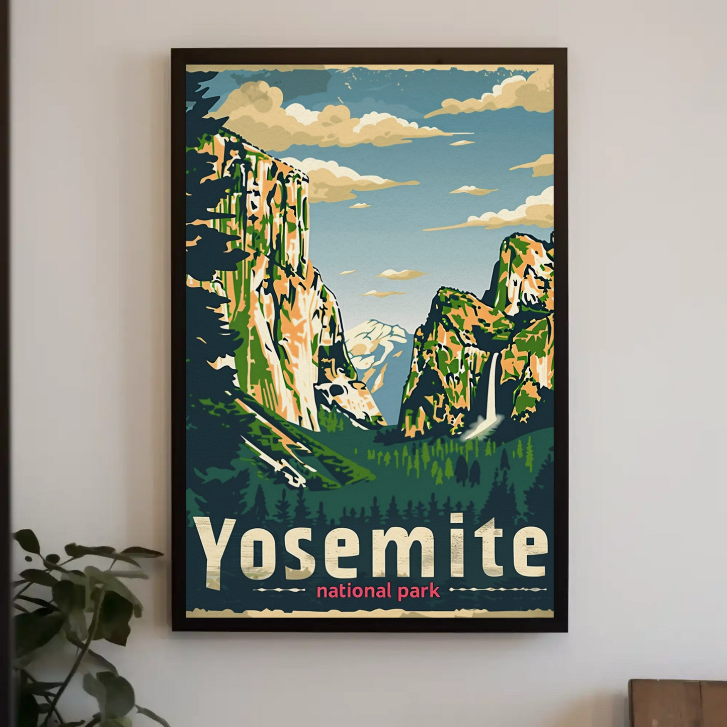 Vintage Poster Yosemite National Park