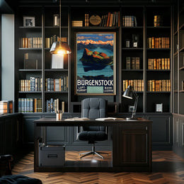 Bürgenstock Scenic Swiss Retreat Poster