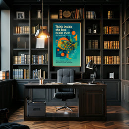 Think Inside the BoxBoxfish Poster