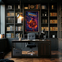 Buffalo Bill Wild West Wall Art Print PosterGoat