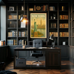 New York Cityscape Poster