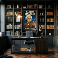 Albert Einstein The Theory Of Poster