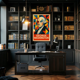 George Washington 1St President Poster