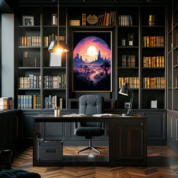 Dreamscape At Dusk Poster