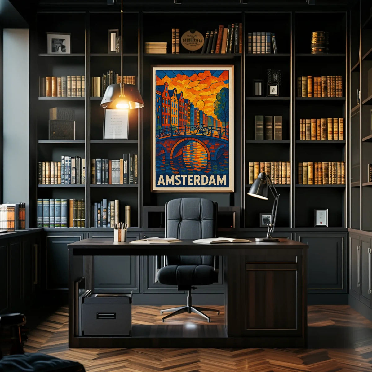 Amsterdam City Of Canals Poster