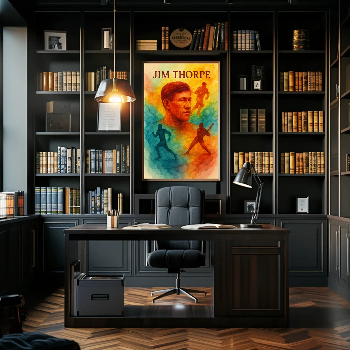 Jim Thorpe A Legendary Athlete Poster
