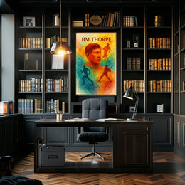 Jim Thorpe A Legendary Athlete Poster