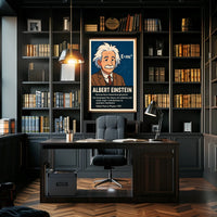 Albert Einstein Theoretical Physicist Poster