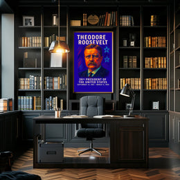 Theodore Roosevelt 26th President Poster