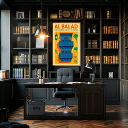 Al Balad The Colorful Old City Of Poster