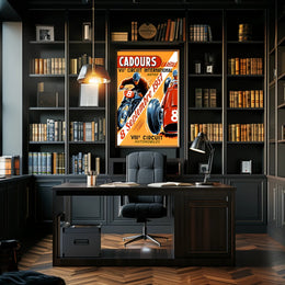 Cadours International Circuit 1957 Poster