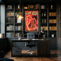 Flame Strikes Again! Poster PosterGoat