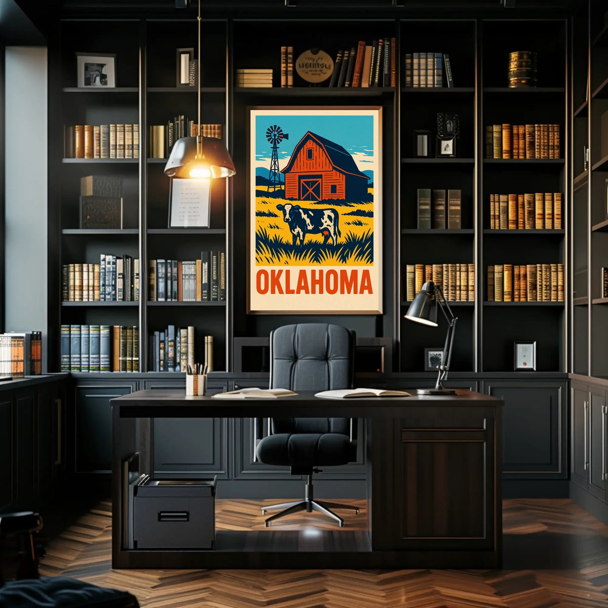 Oklahoma Countryside Poster