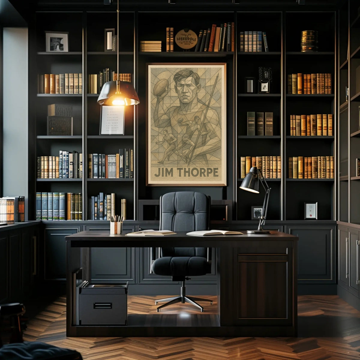 Jim Thorpe Athletic Legend Poster