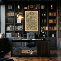 Jim Thorpe Athletic Legend Poster