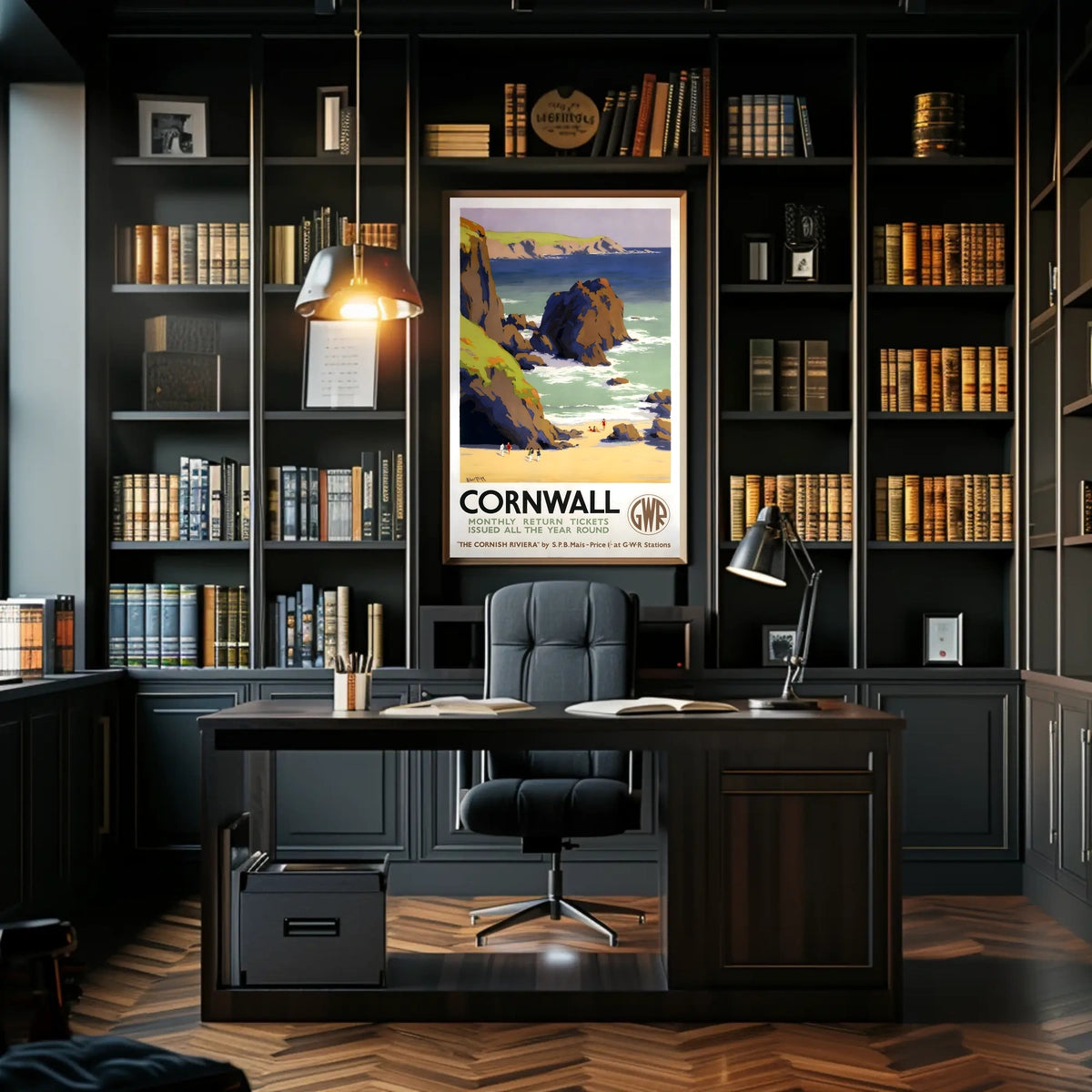 Discover Cornwall Poster