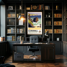 Discover Cornwall Poster