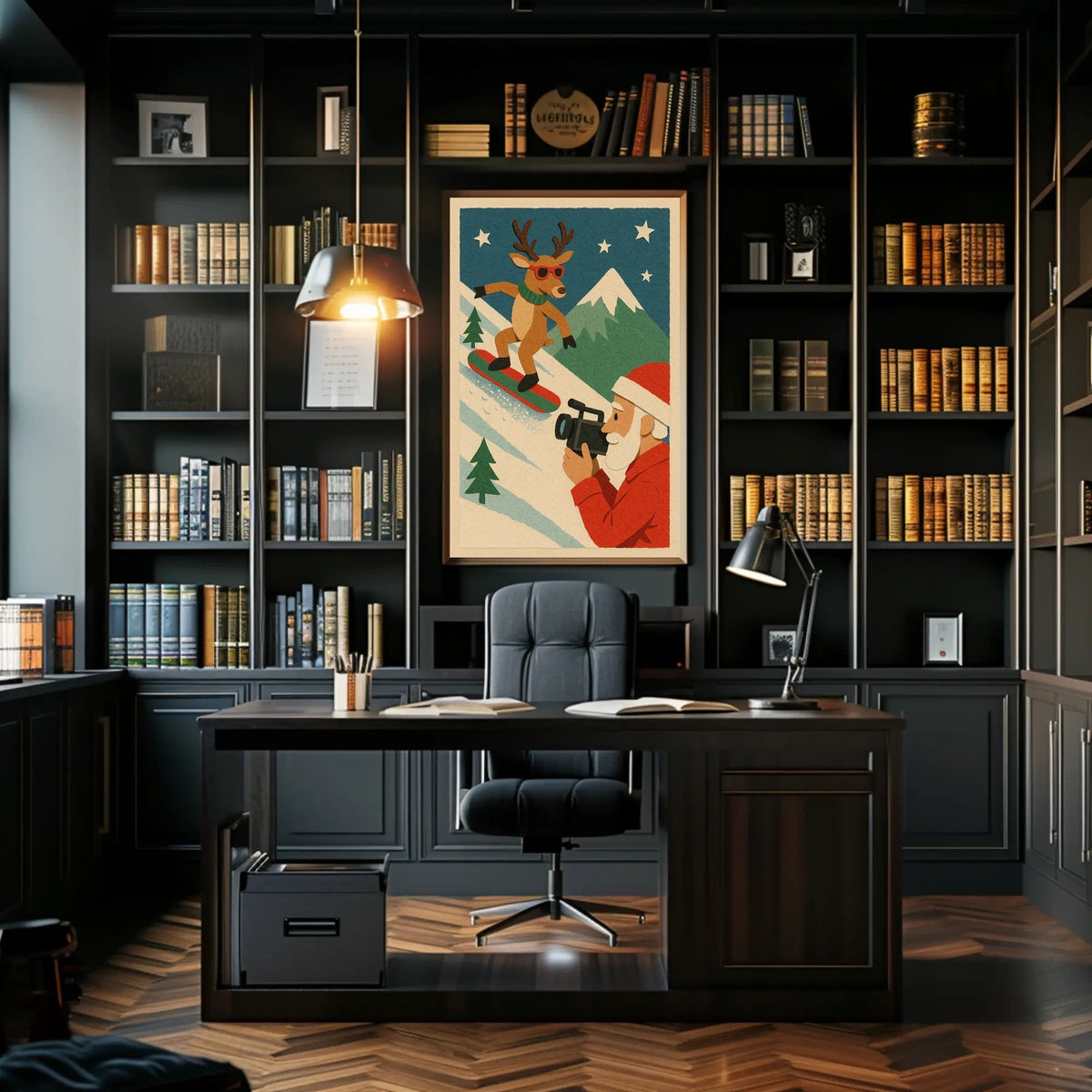 SantaS Winter Adventure Poster