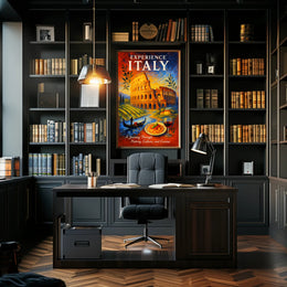 Experience Italy Poster PosterGoat
