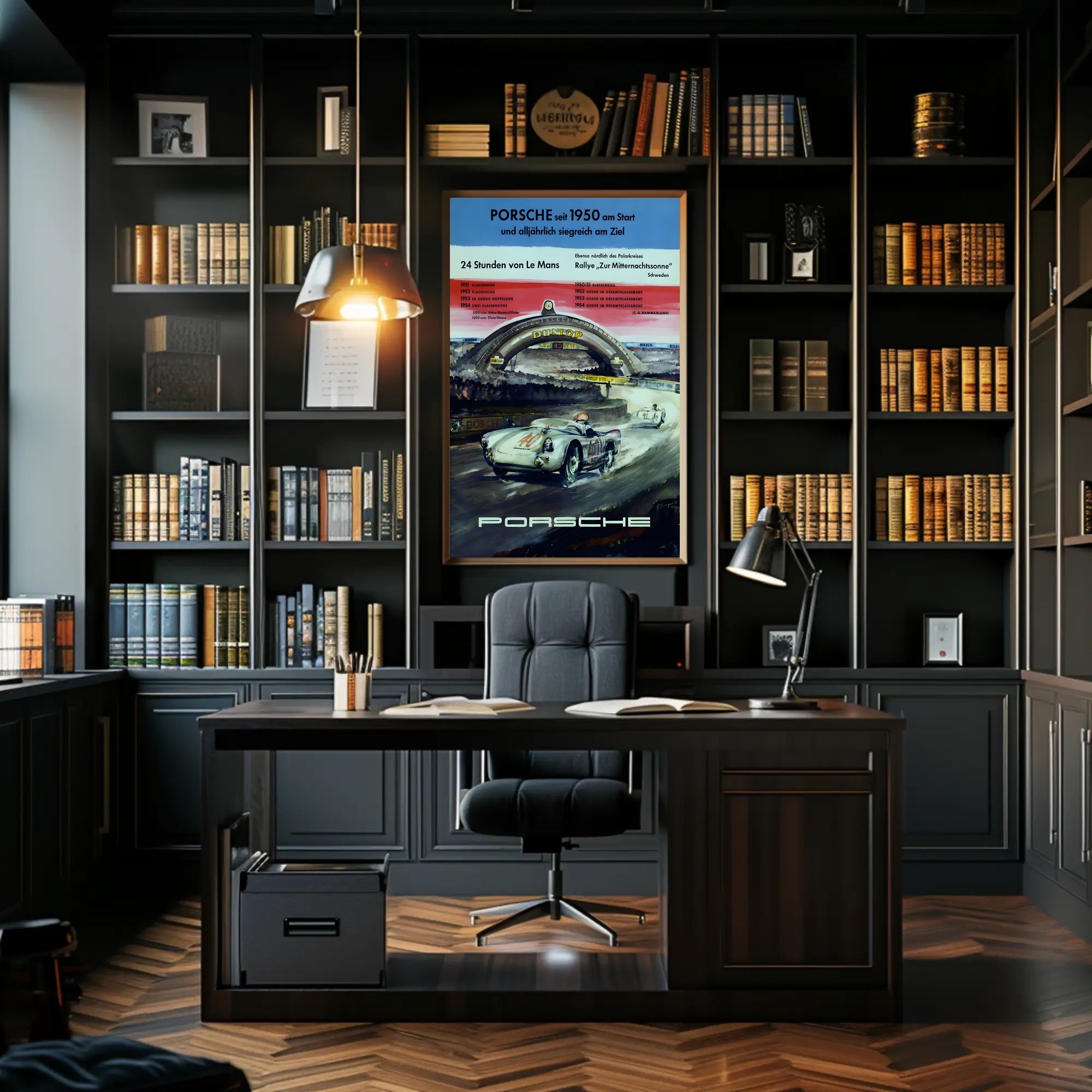 Porsche Racing Achievements Poster