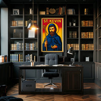 St. Kevin Iconography Poster