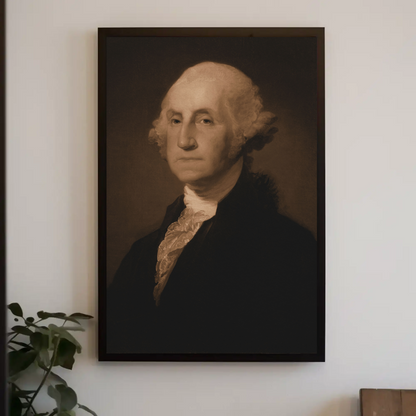 George Washington 1st President Of The United States Sepia Photo