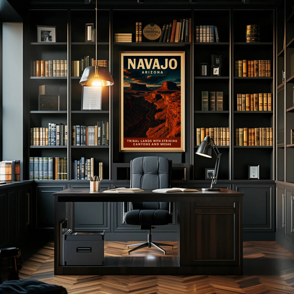 Navajo Arizona Tribal Lands Poster