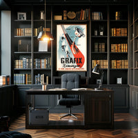 Grafix Le Fart Liquide Des Champions Poster