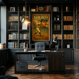 Baseball Legend Nostalgic Sports Poster PosterGoat