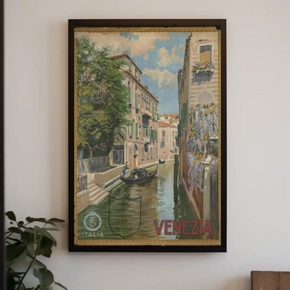 Venice Travel Poster