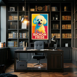 Bichon Frise Delight Poster