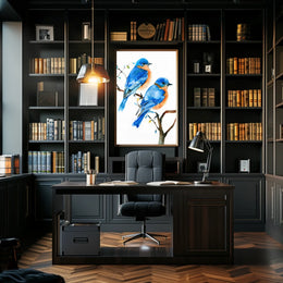 Bluebird Serenity Poster