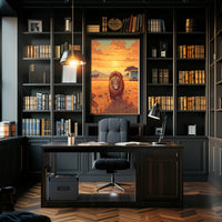 Serengeti Majesty Poster