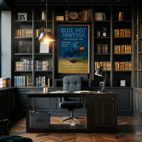 Blue Dot Jawfish Poster
