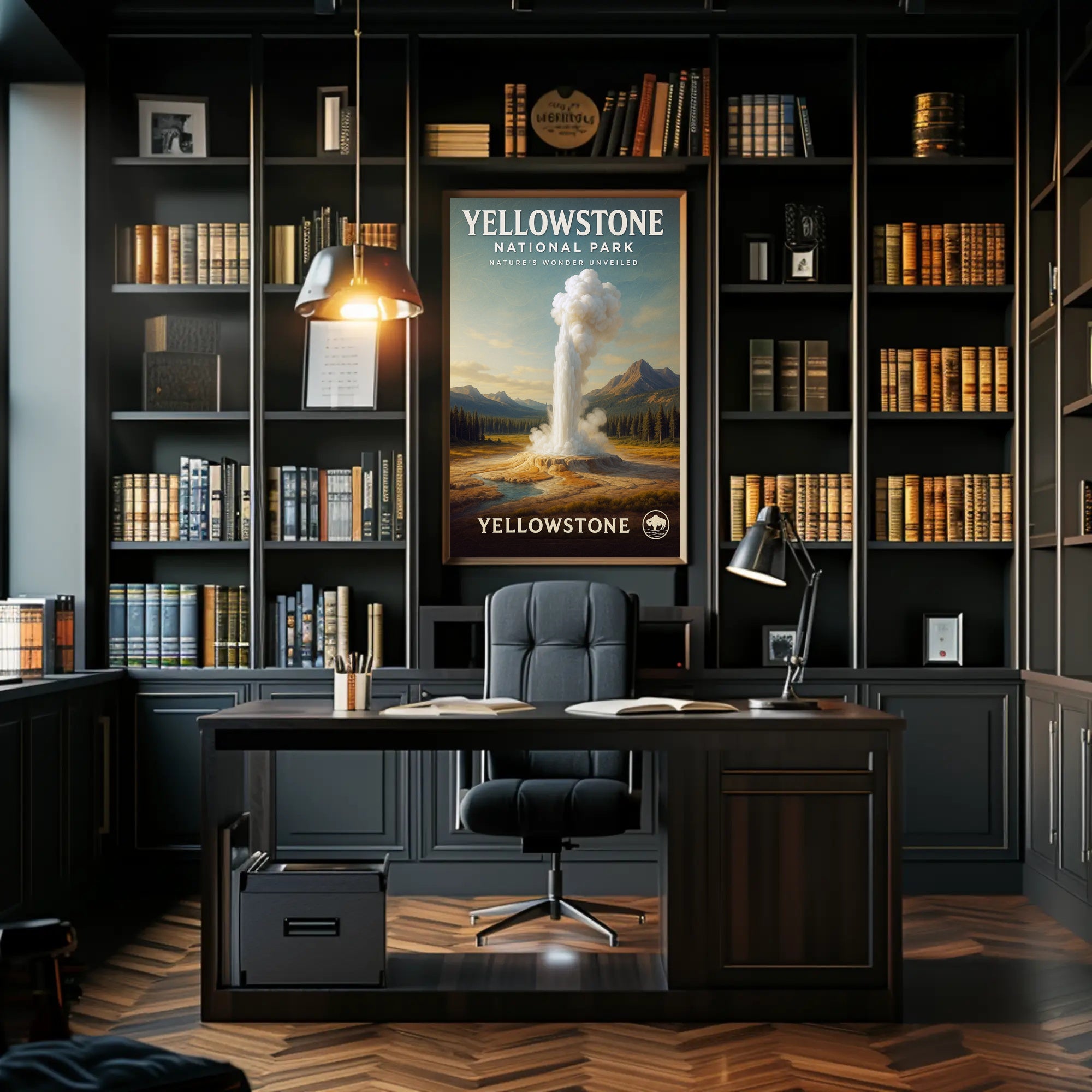 Yellowstone National Park Poster PosterGoat