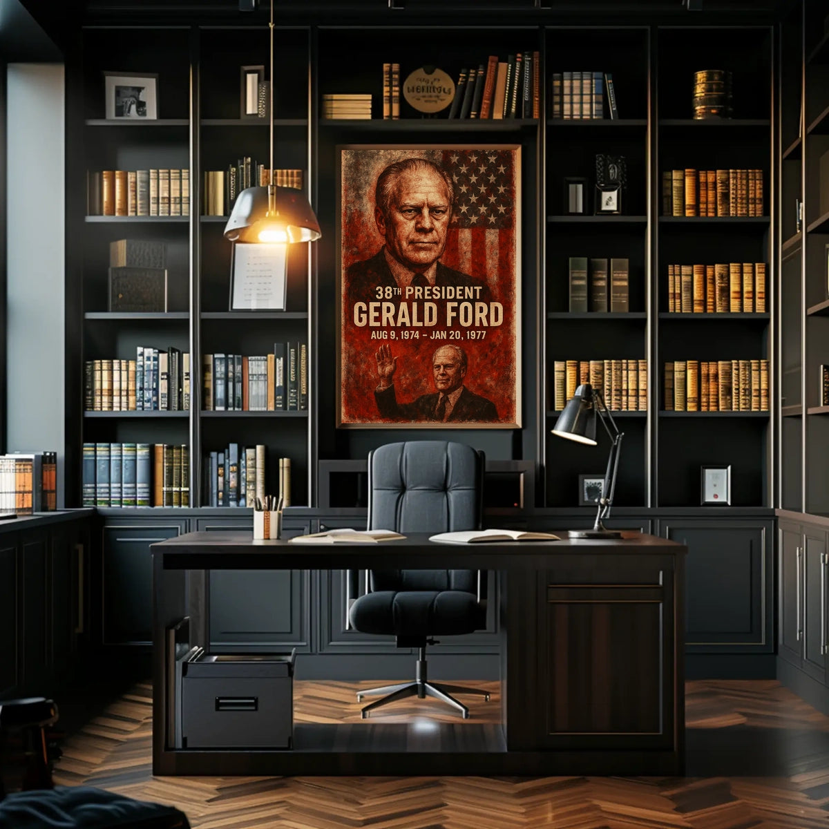 Gerald Ford 38th President Poster