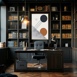 Geometric Harmony Poster PosterGoat