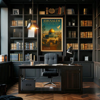 Jerusalem Where History Echoes Poster