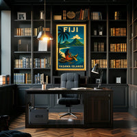 Yasawa Islands Fiji Paradise Poster